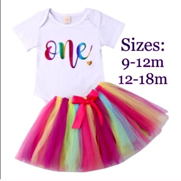 5⭐️rated 1st Birthday Princess Tutu Dress Outfit - Picture 2 of 9